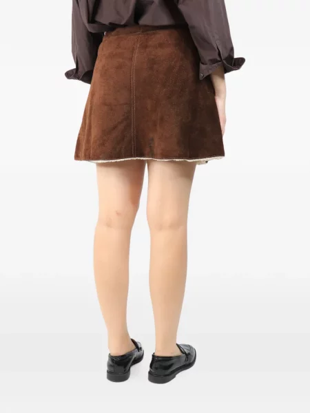 Fusta mini Mm6 Maison Margiela maro