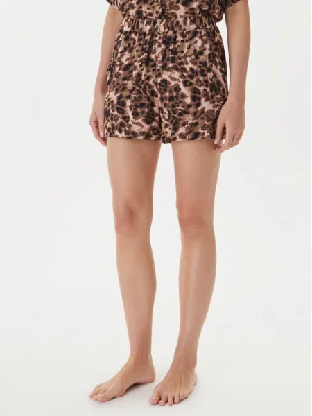 Femilet by Chantelle Kratke hlače pižama Layla rjava