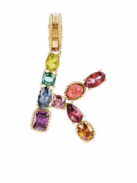 Pandantiv Dolce & Gabbana Rainbow cu strasuri galben