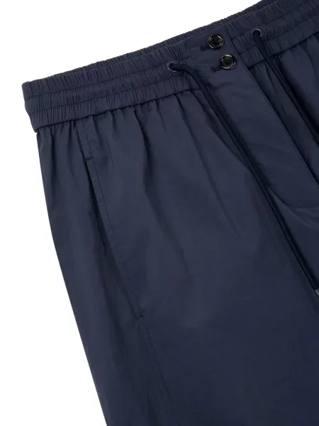 Pantaloni Tomboy cu cordon albastru