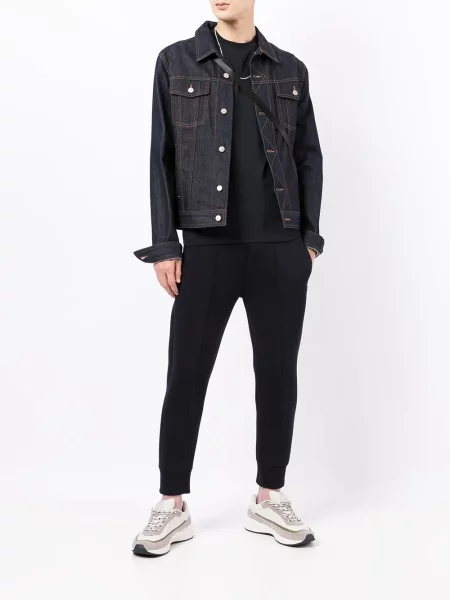 Krátké tričko Emporio Armani modré