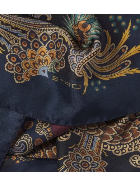 Μεταξωτός κασκόλ Etro paisley