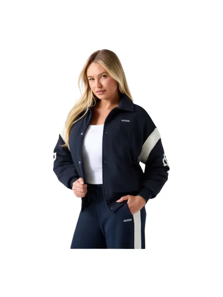 Kurtka bomber Guess niebieski