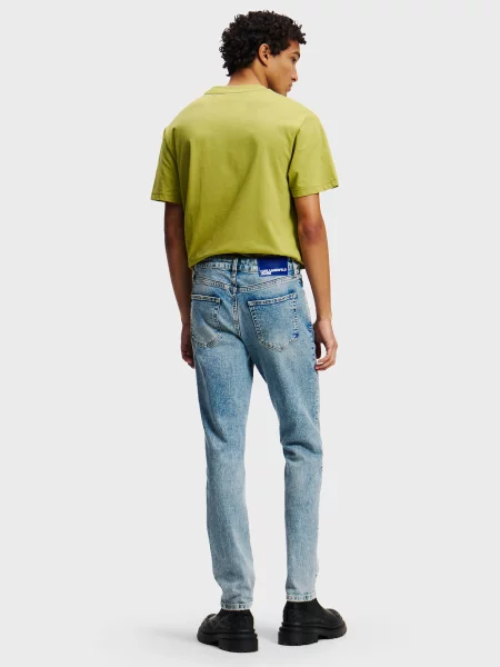 Прямі джинси Karl Lagerfeld Jeans синій