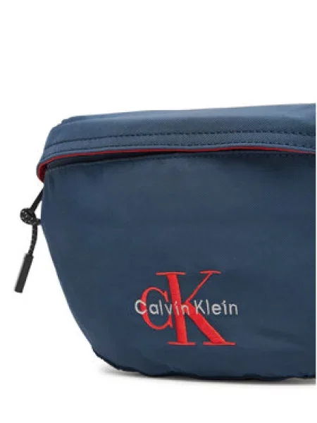 Calvin Klein Torbica za okrog pasu﻿ Bold Waistbag Mornarsko modra