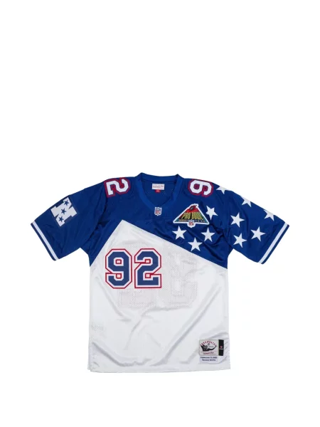 Tricou Mitchell & Ness alb