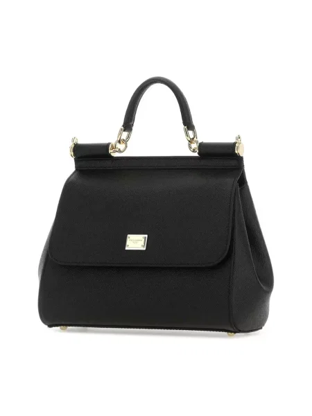 Torebka Dolce And Gabbana skórzana czarna