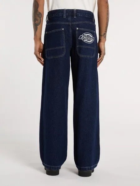 Широкие джинсы Dickies синие