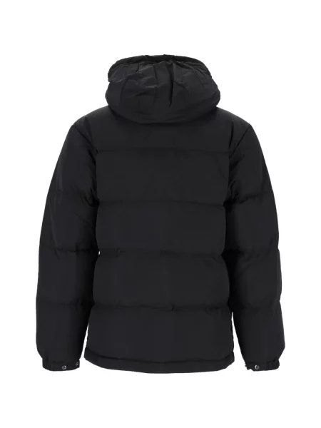 Palton Maison Kitsune cu glugă negru
