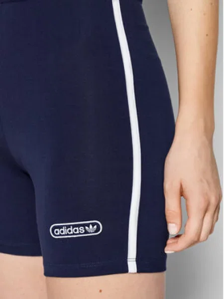 Adidas Športne kratke hlače Mornarsko Tight Fit modra