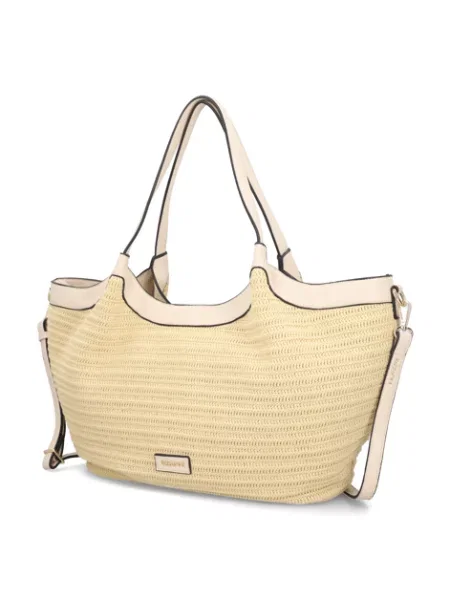 Kabelka Shopper béžová