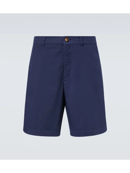 Pantaloni scurți Brunello Cucinelli albastru
