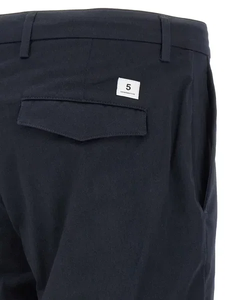 Pantaloni Department 5 plisate albastru