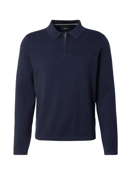 FYNCH-HATTON Pulover Superflex mornarsko plava