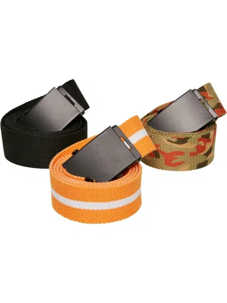 Urban Classics kaki / svetlo oranžna / črna bela