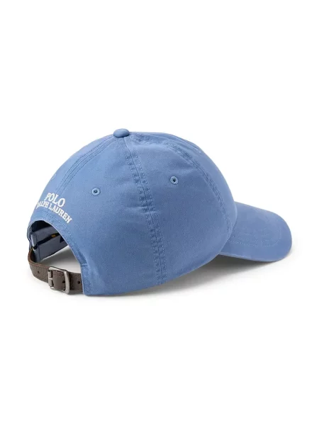 Polo Ralph Lauren czapka z daszkiem gładka niebieski