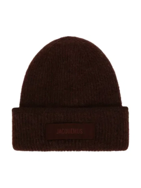 Czapka Jacquemus brązowa