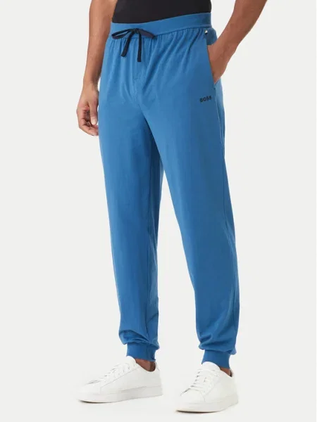BOSS Pantaloni trening Mix&Match albastru