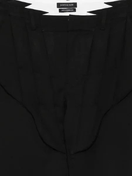 Pantaloni Juntae Kim negru