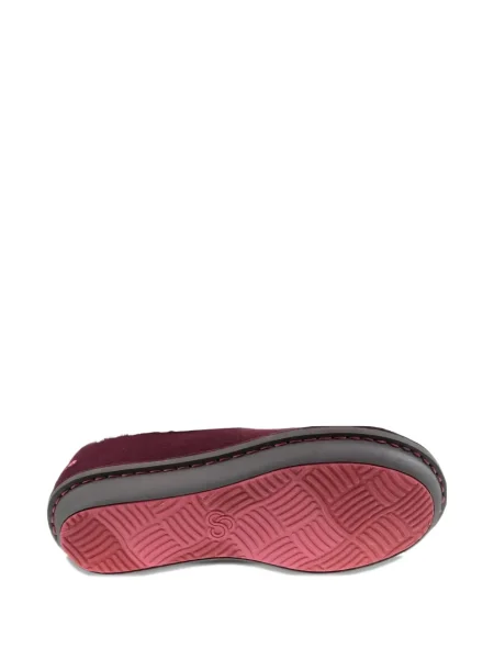 Garnitură de blană papuci de casă Clarks Originals cu blană violet