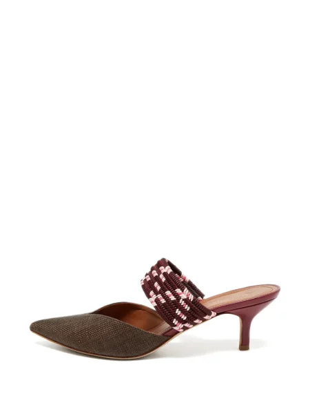 Papuci tip mules Malone Souliers maro