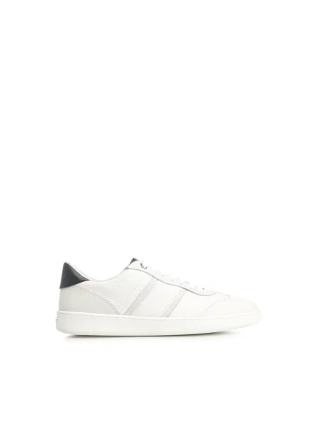 Sneakersy Salvatore Ferragamo skórzane białe