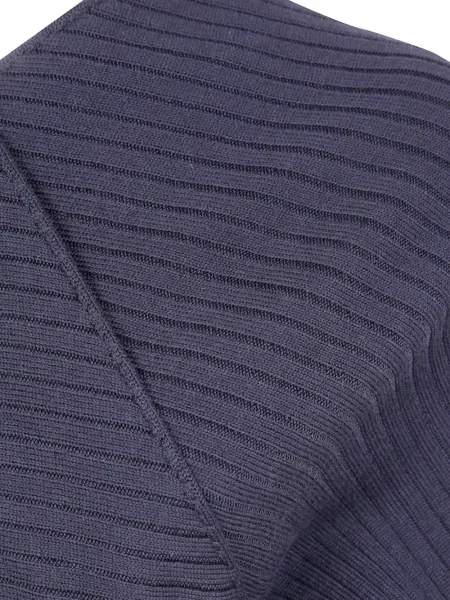 Top Paloma Wool de lână cu decolteu în V gri