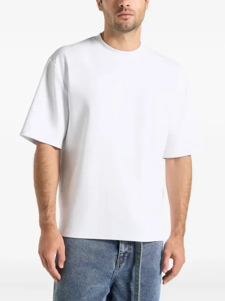 Tricou Manière De Voir cu decolteu rotund alb