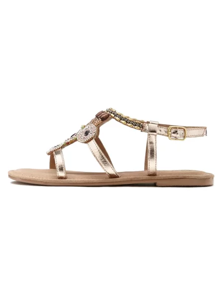 LASCANA Sandale cu baretă auriu