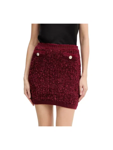 Spódnica mini Guess czerwona