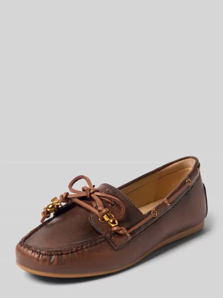 Mokasyny z naturalnej skóry model Fallon' Michael Michael Kors