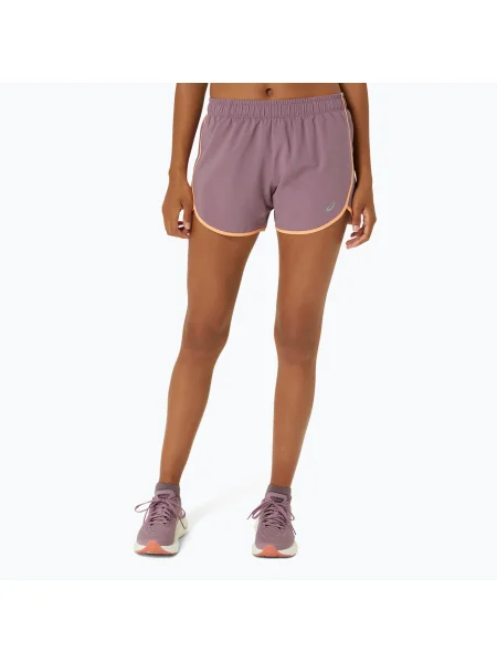 Дамски шорти за бягане ASICS Icon dusty mauve виолетово