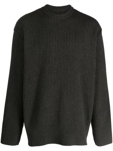 Pulover Givenchy de lână cu decolteu rotund verde