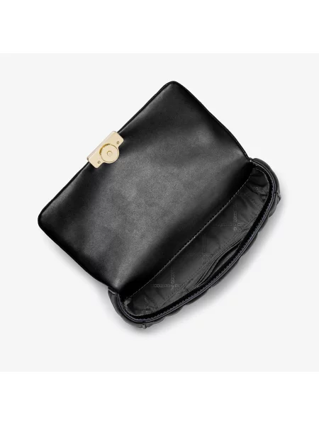 Кожена чанта MICHAEL Michael Kors черно