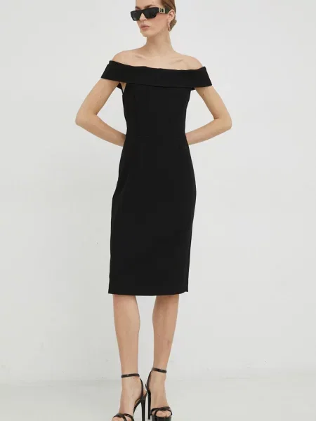 Сукня Ivy Oak mini облягаюча чорний