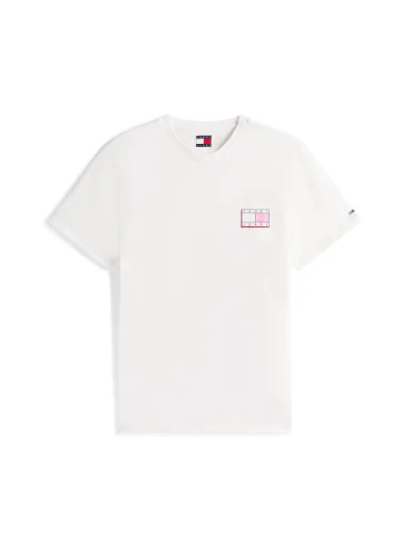 Tommy Jeans T-shirt Pop Color Flag bijela
