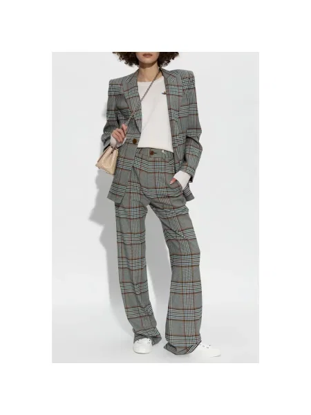 Top Vivienne Westwood z kaszmiru z logo biały