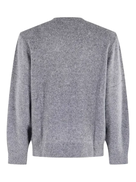 Pulover Carhartt Wip cu decolteu rotund gri