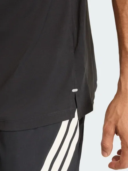 ADIDAS PERFORMANCE Funkčné tričko / biela čierna