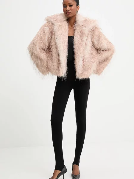 Answear.LAB kurtka przejściowa oversize beżowy