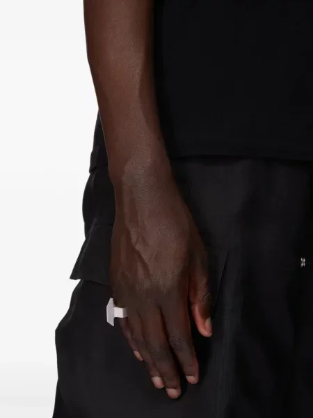 Inel Rick Owens argintiu