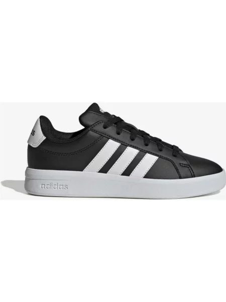 Buty do biegania juniorska adidas Grand Court czarny junior biały