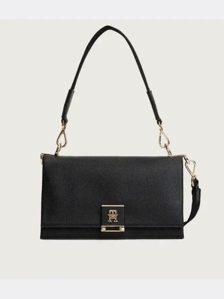 Geanta crossbody Tommy Hilfiger negru