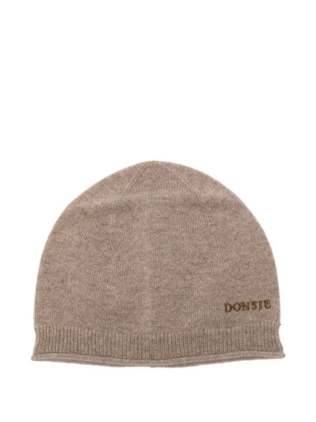Czapka dziecięca Donsje brązowa