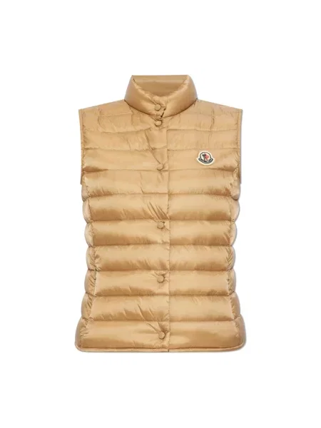 Pakowny kamizelka puchowa Moncler beżowa