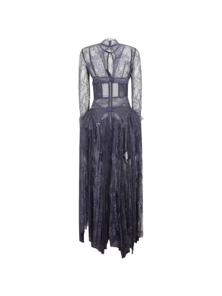 Rochie maxi Zimmermann din dantelă albastru