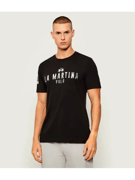 La Martina Tricou negru