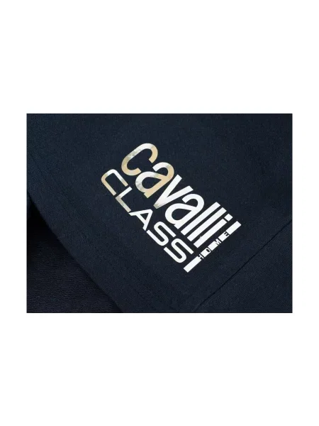Pantaloni Roberto Cavalli albastru