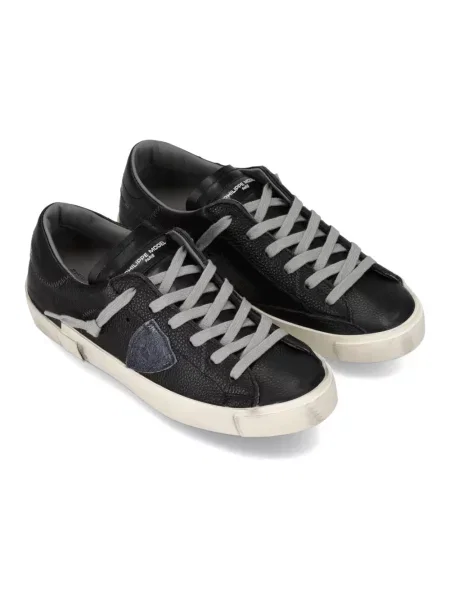 Buty do tenisa Philippe Model skórzane do tenisa czarne