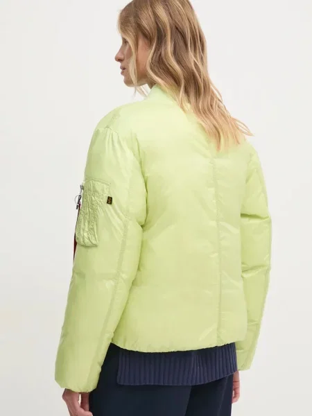 ALPHA INDUSTRIES Átmeneti dzseki citromzöld zöld